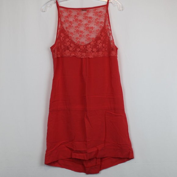 Trendy Size 40 Coral Drawstring Waist Dress - Picture 13 of 16